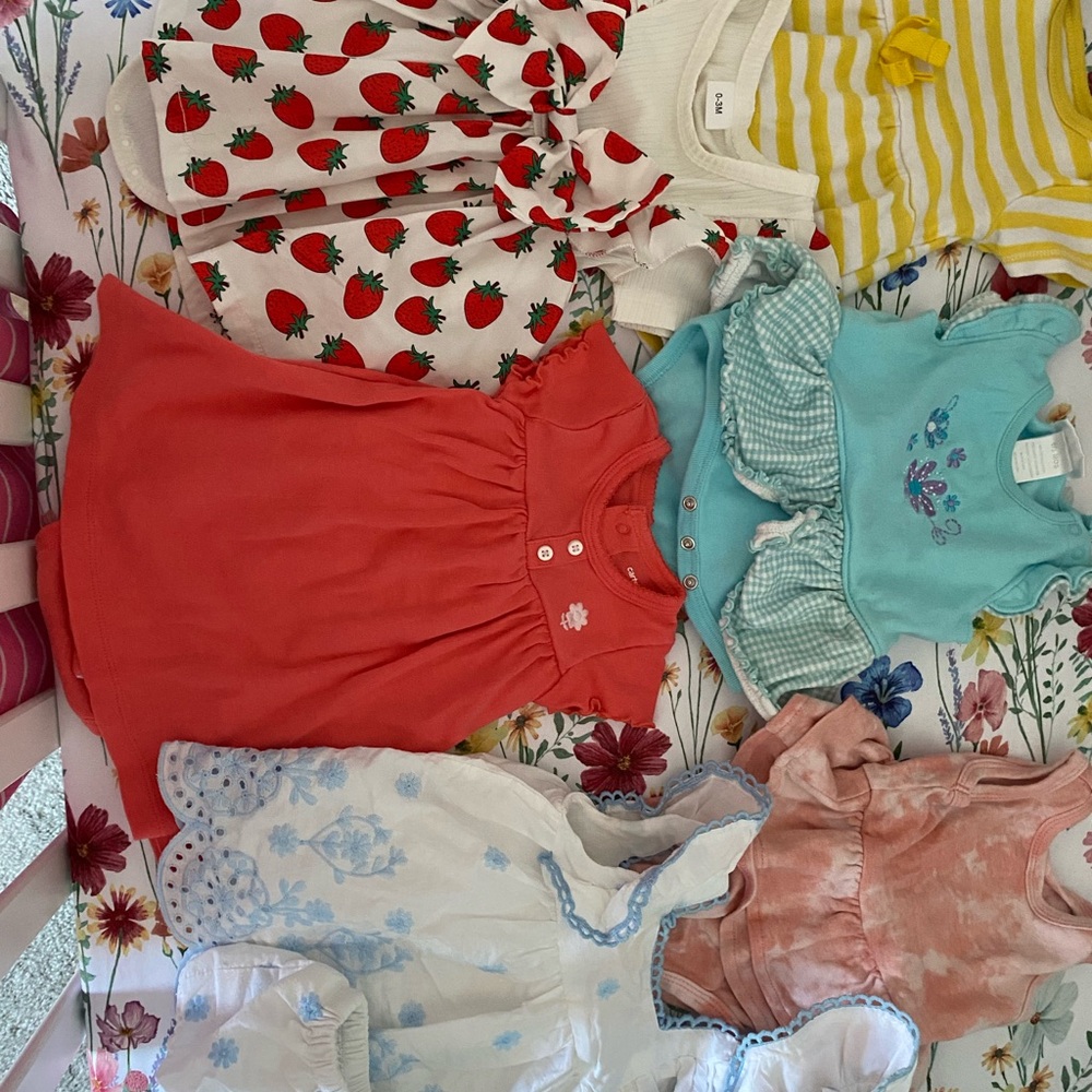 Baby girls dress lot